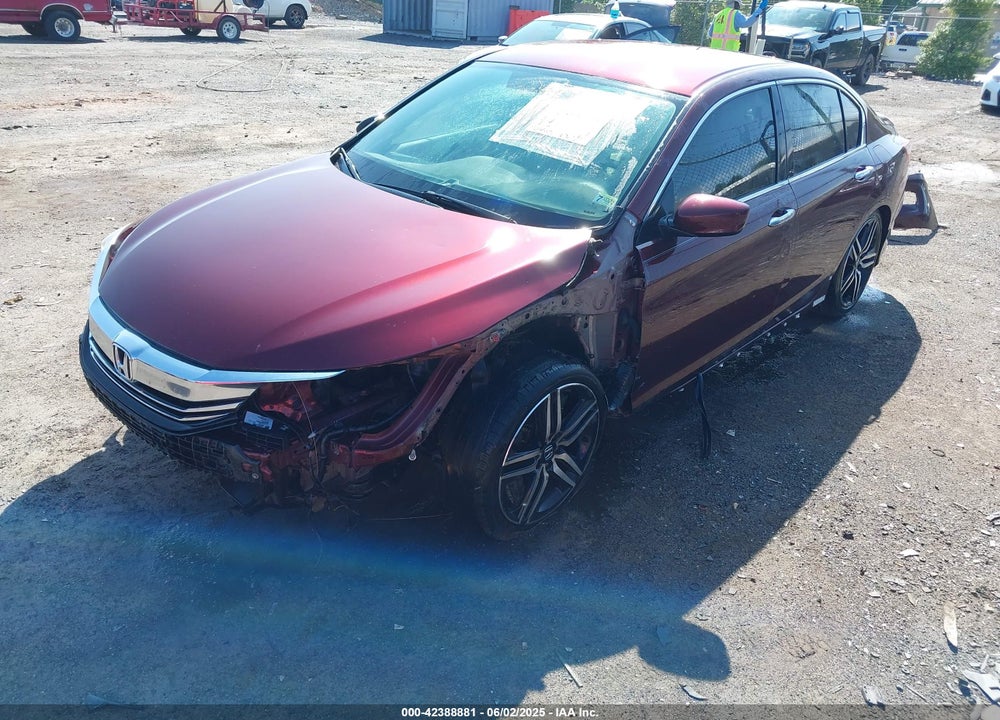 2016 HONDA ACCORD SPORT VIN: 1HGCR2F58GA110754