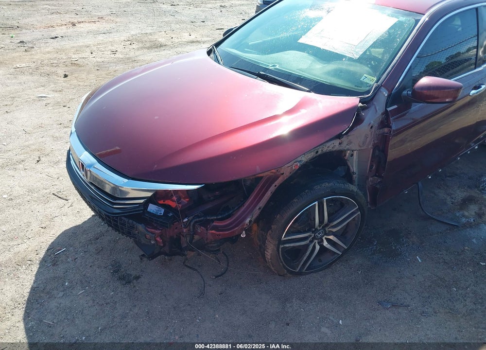 2016 HONDA ACCORD SPORT VIN: 1HGCR2F58GA110754