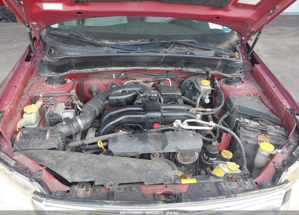2011 SUBARU FORESTER 2.5X PREMIUM VIN: JF2SHADC1BH713247