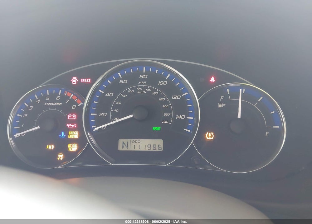 2011 SUBARU FORESTER 2.5X PREMIUM VIN: JF2SHADC1BH713247