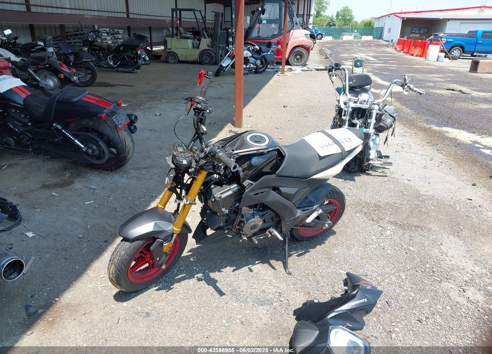 2021 KAWASAKI BR125 J VIN: JKABRRJ17MDA19523