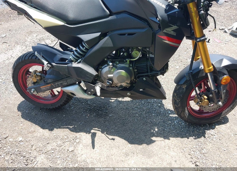 2021 KAWASAKI BR125 J VIN: JKABRRJ17MDA19523