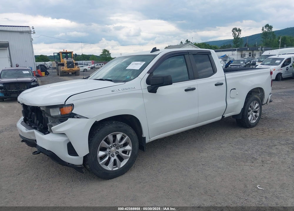 2020 CHEVROLET SILVERADO 1500 2WD DOUBLE CAB STANDARD BED CUSTOM VIN: 1GCRWBEH8LZ283232