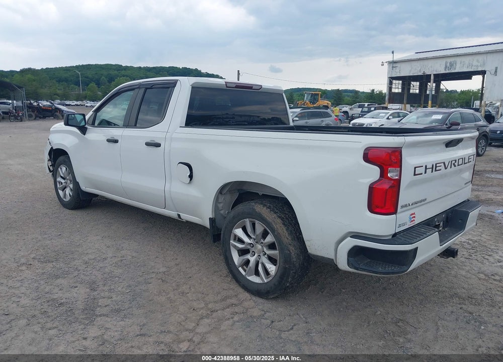 2020 CHEVROLET SILVERADO 1500 2WD DOUBLE CAB STANDARD BED CUSTOM VIN: 1GCRWBEH8LZ283232