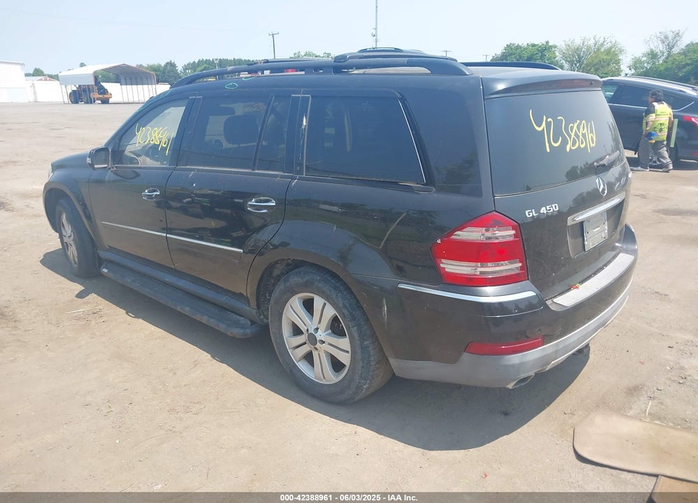 2008 MERCEDES-BENZ GL 450 4MATIC VIN: 4JGBF71E98A397929