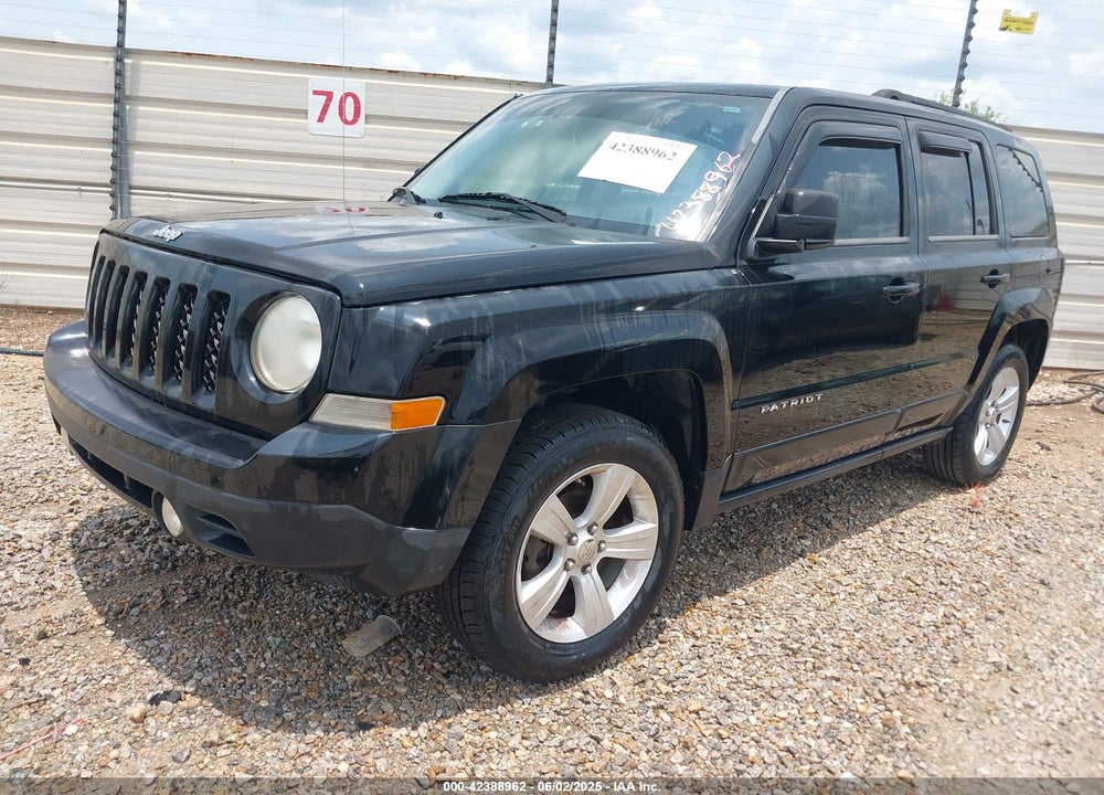 2012 JEEP PATRIOT VIN: 1C4NJRBB2CD658826