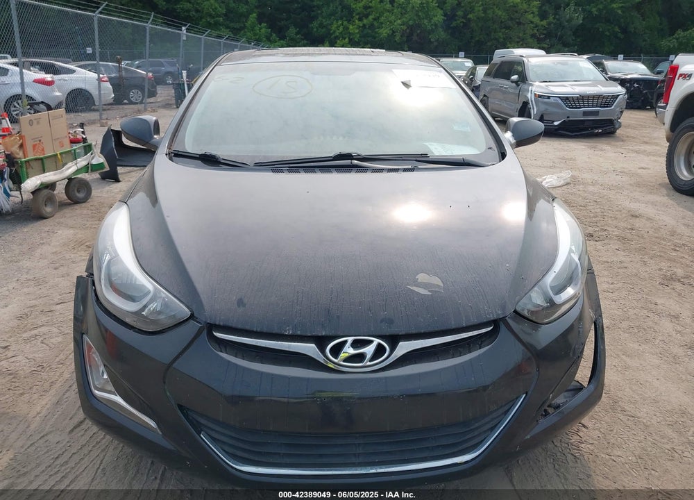 2015 HYUNDAI ELANTRA SE VIN: KMHDH4AE4FU260555