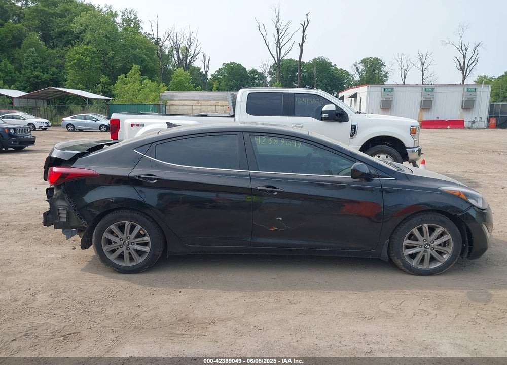 2015 HYUNDAI ELANTRA SE VIN: KMHDH4AE4FU260555