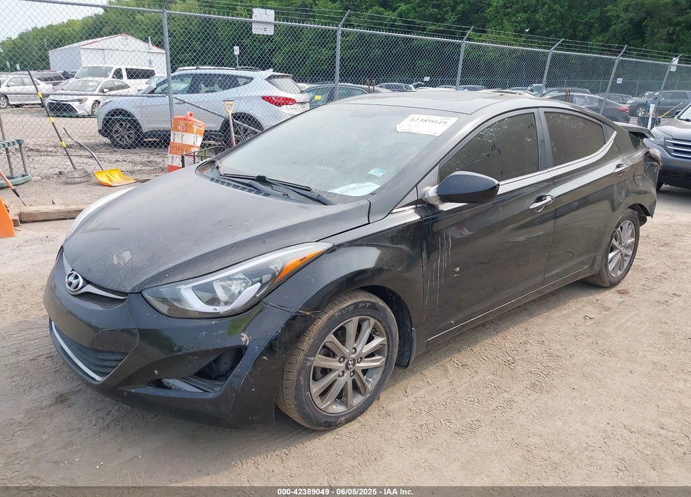 2015 HYUNDAI ELANTRA SE VIN: KMHDH4AE4FU260555