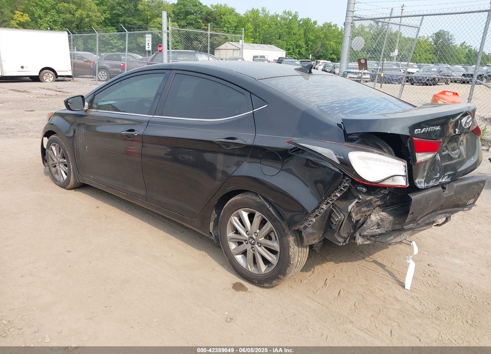 2015 HYUNDAI ELANTRA SE VIN: KMHDH4AE4FU260555