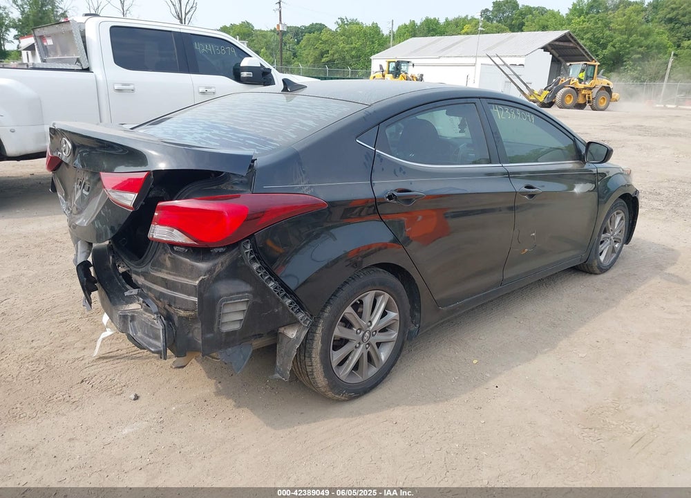 2015 HYUNDAI ELANTRA SE VIN: KMHDH4AE4FU260555