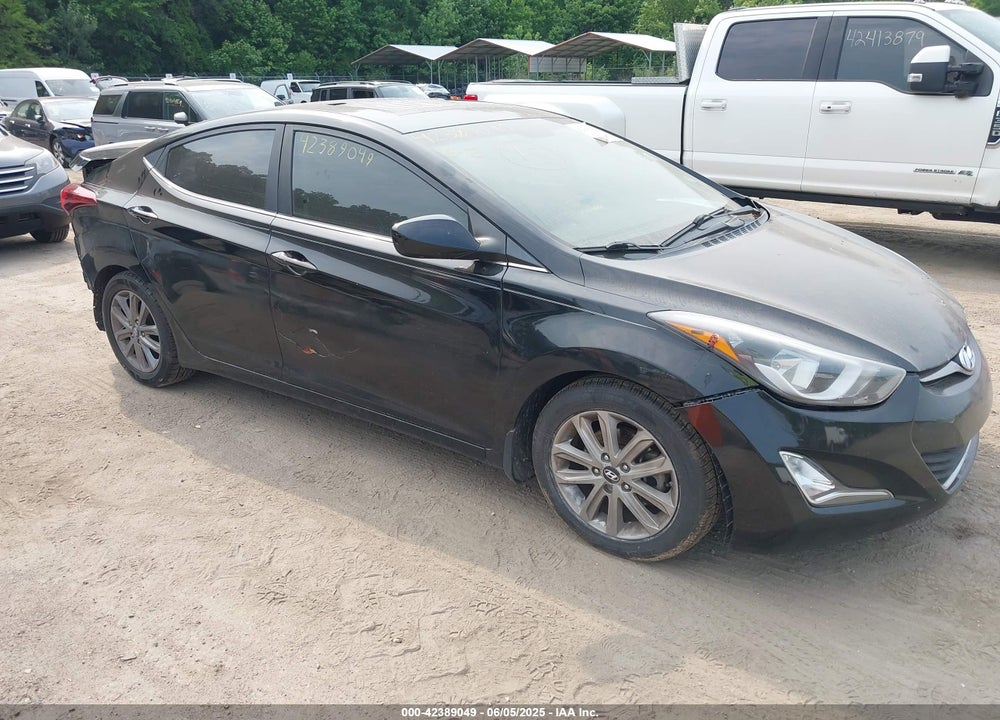 2015 HYUNDAI ELANTRA SE VIN: KMHDH4AE4FU260555