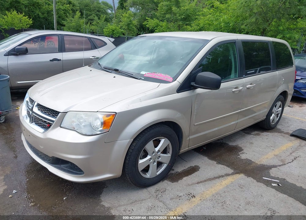 2013 DODGE GRAND CARAVAN SE VIN: 2C4RDGBG9DR762270