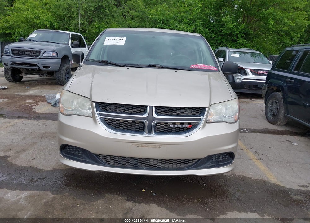 2013 DODGE GRAND CARAVAN SE VIN: 2C4RDGBG9DR762270