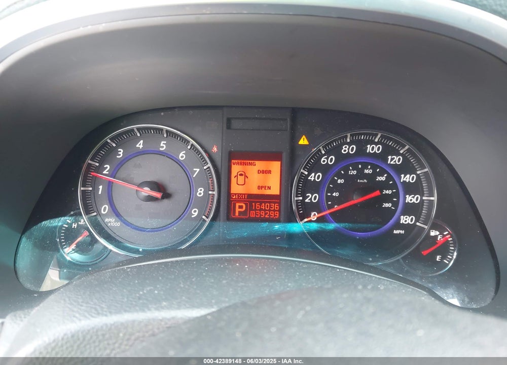 2011 INFINITI FX35 VIN: JN8AS1MUXBM711657