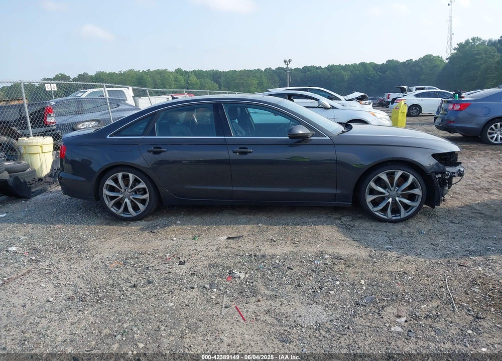 2014 AUDI A6 VIN: WAUGFAFC4EN040965