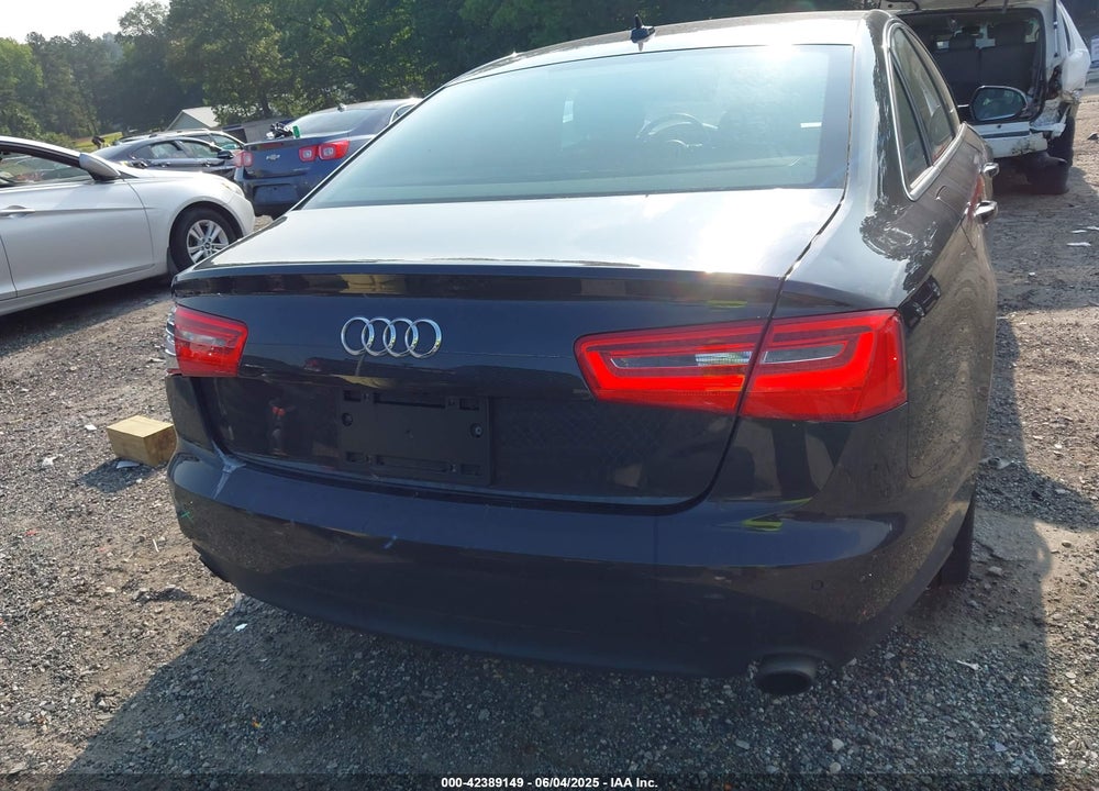 2014 AUDI A6 VIN: WAUGFAFC4EN040965