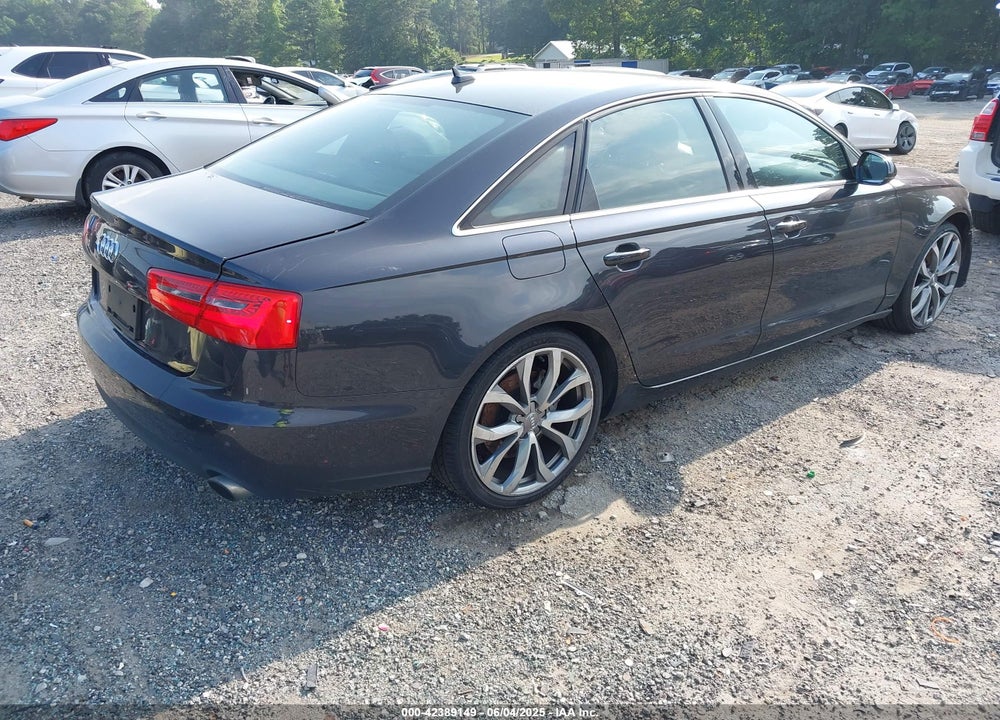 2014 AUDI A6 VIN: WAUGFAFC4EN040965