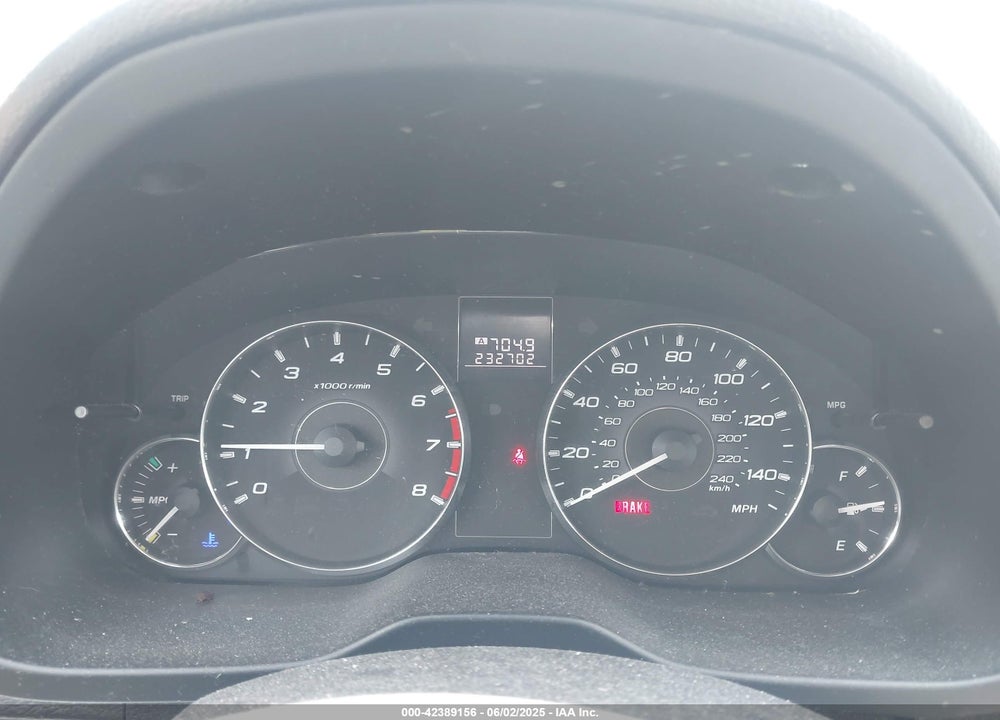 2012 SUBARU LEGACY 2.5I VIN: 4S3BMAA61C1033058