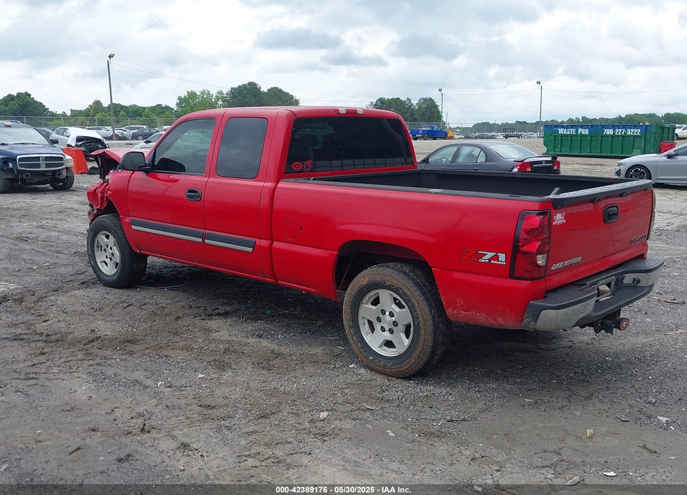 2005 CHEVROLET SILVERADO 1500 Z71 VIN: 1GCEK19B25E216128