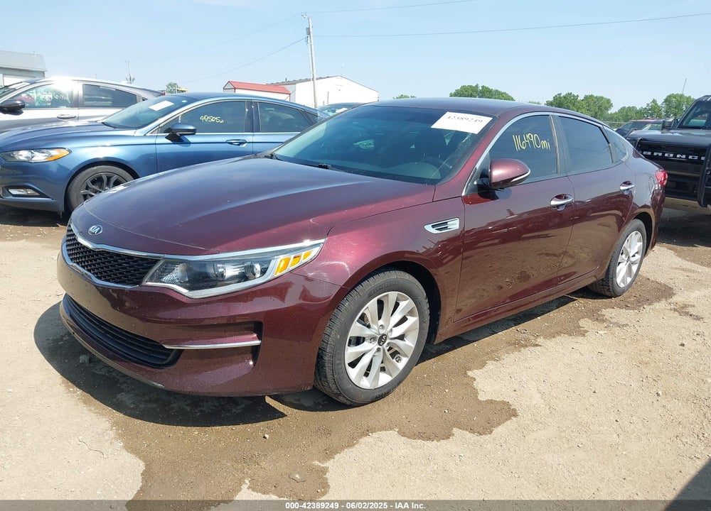 2017 KIA OPTIMA LX VIN: 5XXGT4L3XHG147391