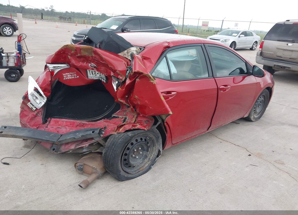 2014 TOYOTA COROLLA VIN: 5YFBURHE5EP112324