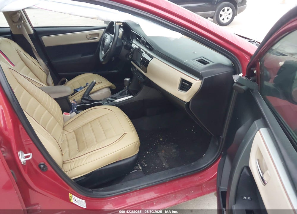 2014 TOYOTA COROLLA VIN: 5YFBURHE5EP112324