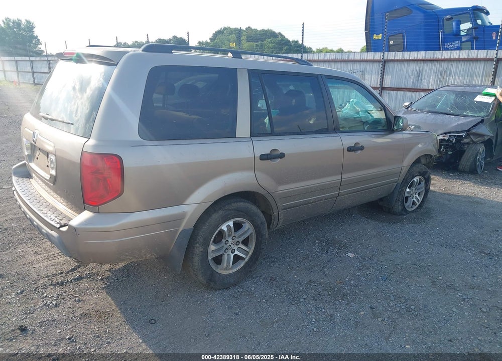2004 HONDA PILOT EX VIN: 2HKYF18444H595880