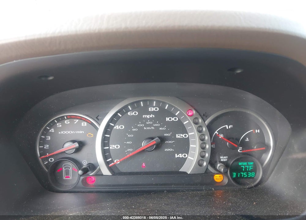 2004 HONDA PILOT EX VIN: 2HKYF18444H595880