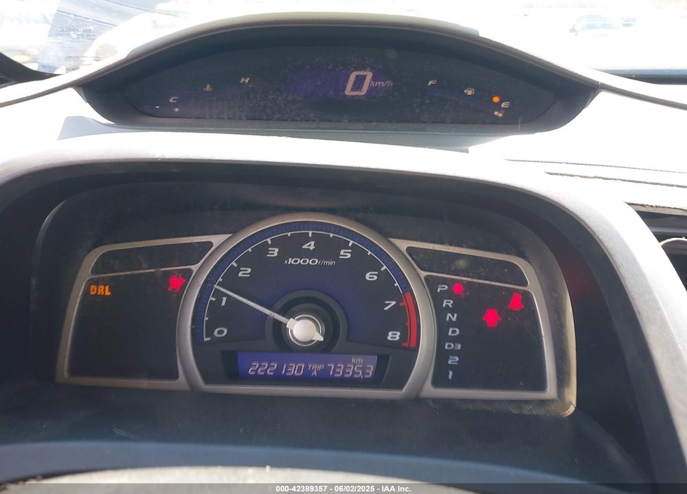 2006 HONDA CIVIC VIN: 2HGFG12266H546561