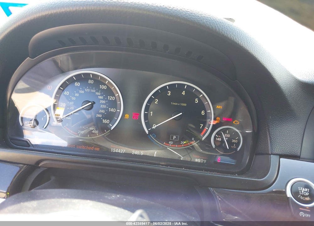 2014 BMW 535I VIN: WBA5B1C50ED482592