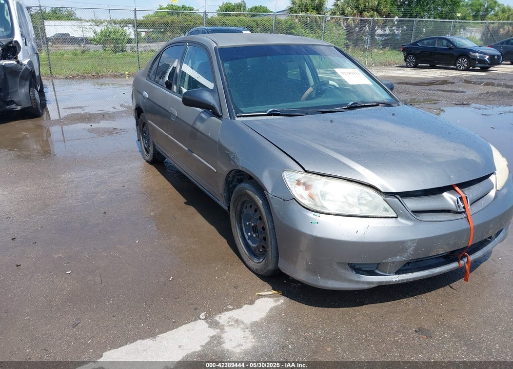 2004 HONDA CIVIC LX VIN: 2HGES16594H559798