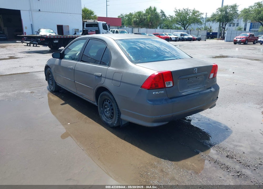 2004 HONDA CIVIC LX VIN: 2HGES16594H559798