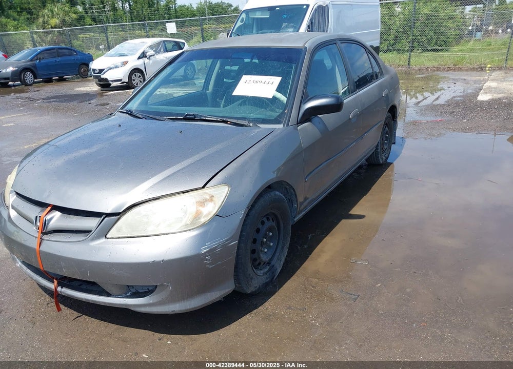 2004 HONDA CIVIC LX VIN: 2HGES16594H559798