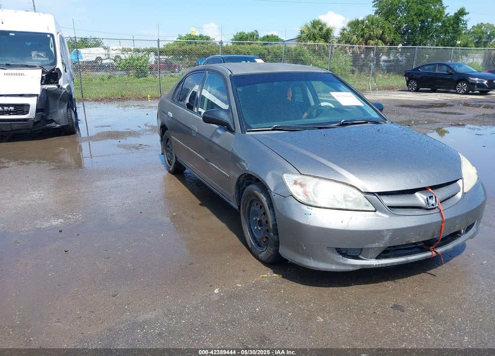 2004 HONDA CIVIC LX VIN: 2HGES16594H559798