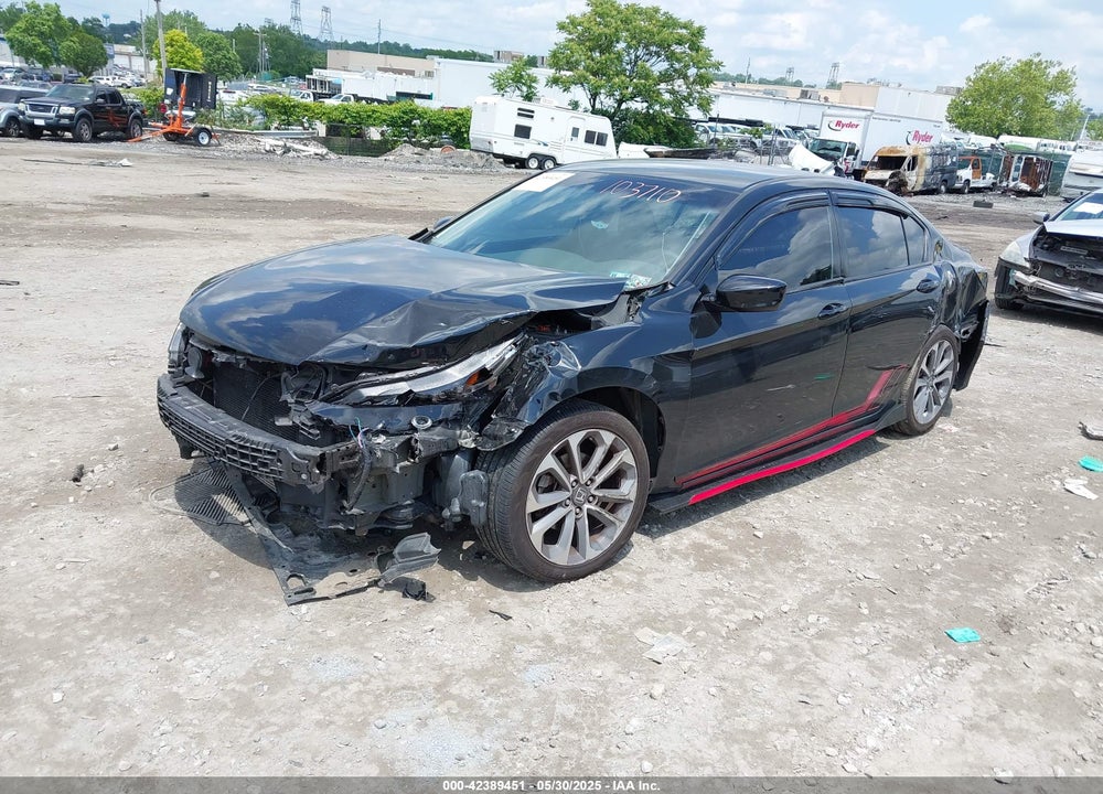 2015 HONDA ACCORD SPORT VIN: 1HGCR2F5XFA103710