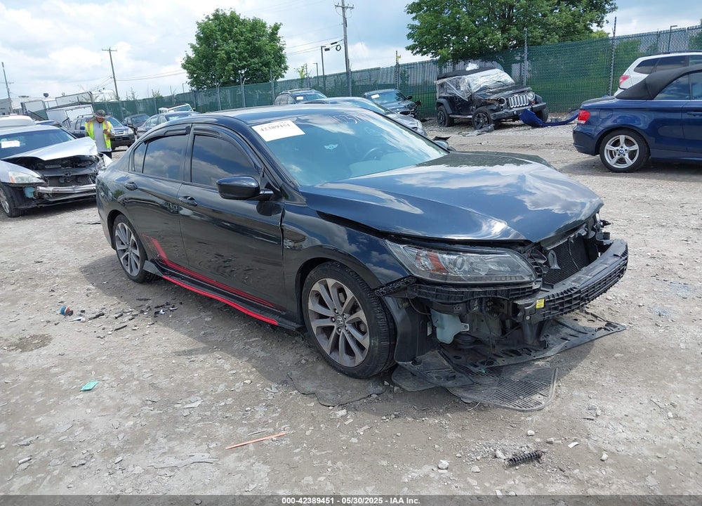 2015 HONDA ACCORD SPORT VIN: 1HGCR2F5XFA103710
