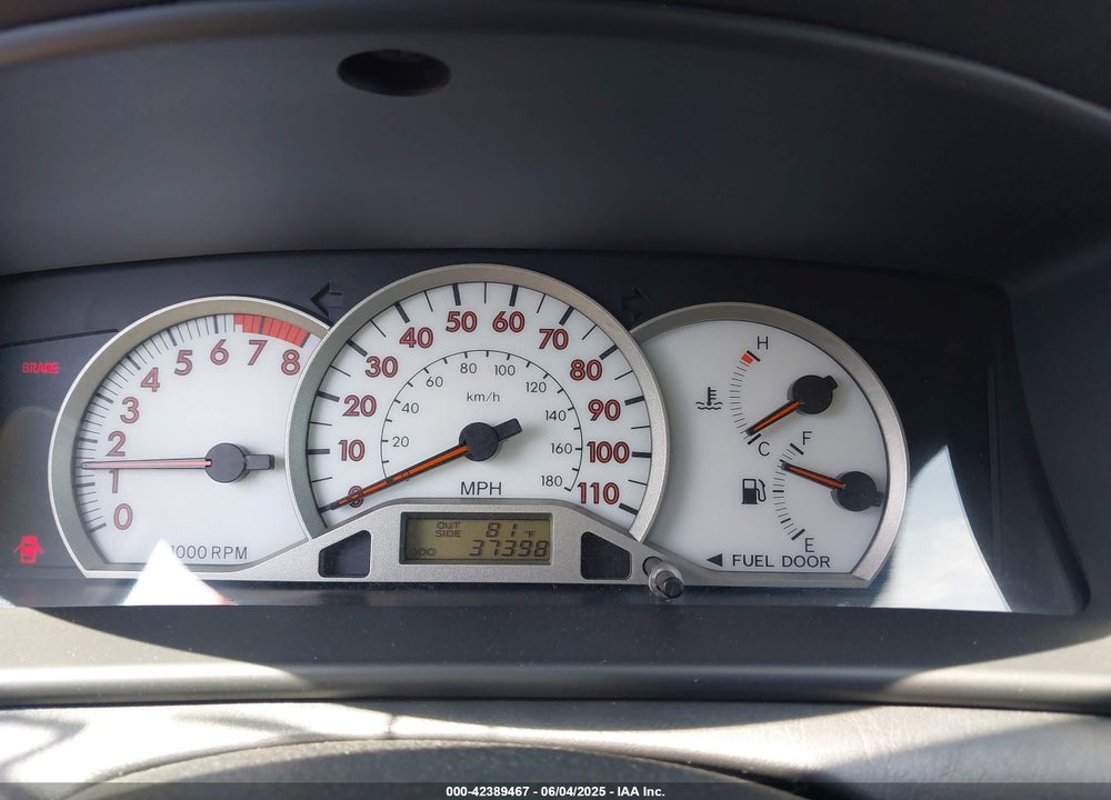 2007 TOYOTA COROLLA VIN: 1NXBR30E97Z770577