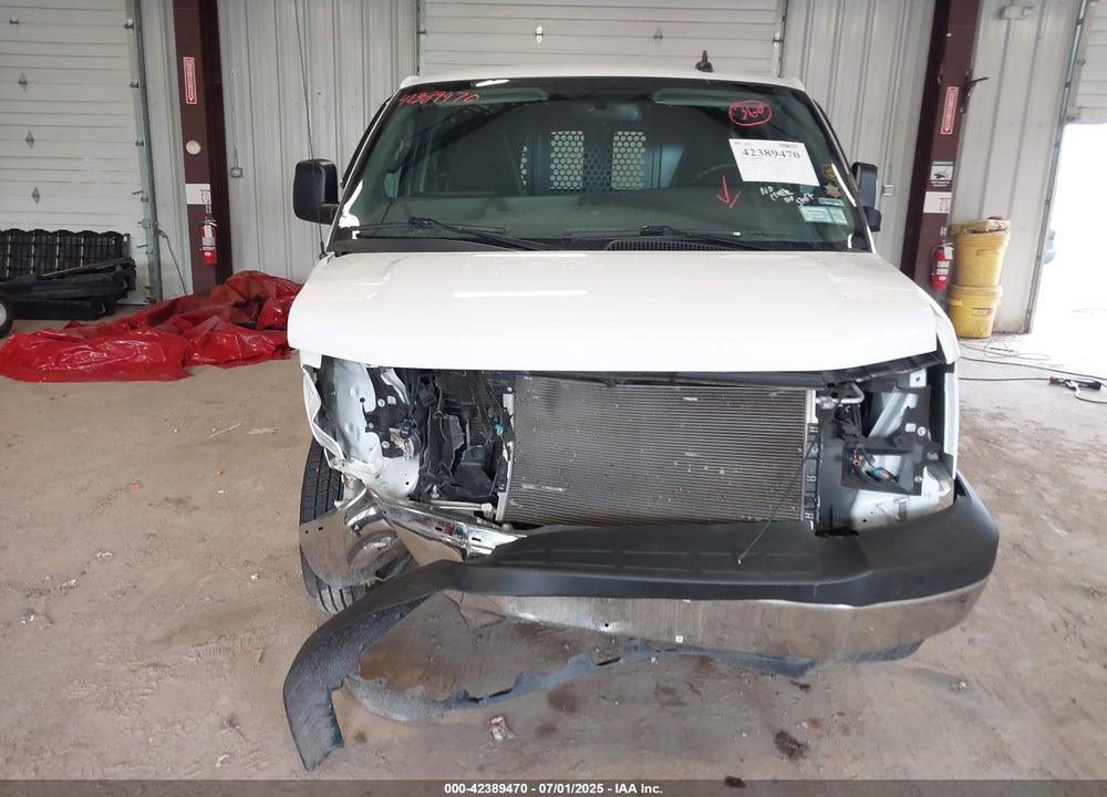 2022 CHEVROLET EXPRESS CARGO RWD 2500 REGULAR WHEELBASE WT VIN: 1GCWGAFP4N1155524