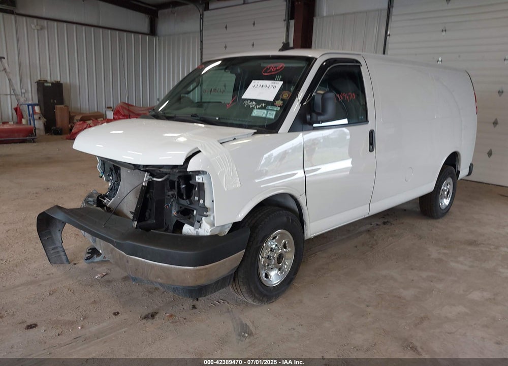 2022 CHEVROLET EXPRESS CARGO RWD 2500 REGULAR WHEELBASE WT VIN: 1GCWGAFP4N1155524