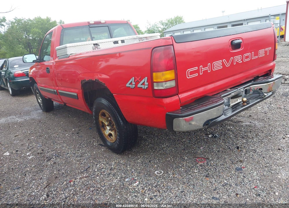 1999 CHEVROLET SILVERADO 1500 VIN: 1GCEK14VXXE188440