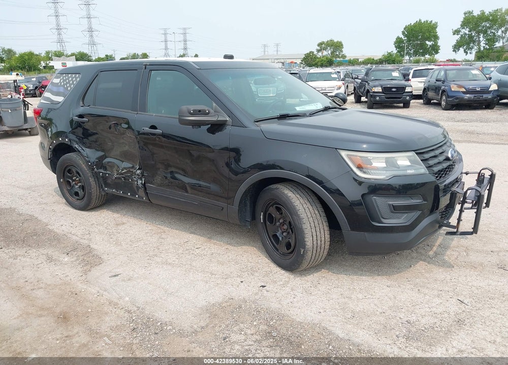 2017 FORD POLICE INTERCEPTOR UTILITY VIN: 1FM5K8AR3HGA35979