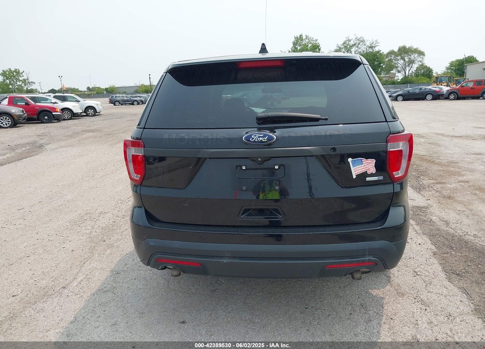 2017 FORD POLICE INTERCEPTOR UTILITY VIN: 1FM5K8AR3HGA35979