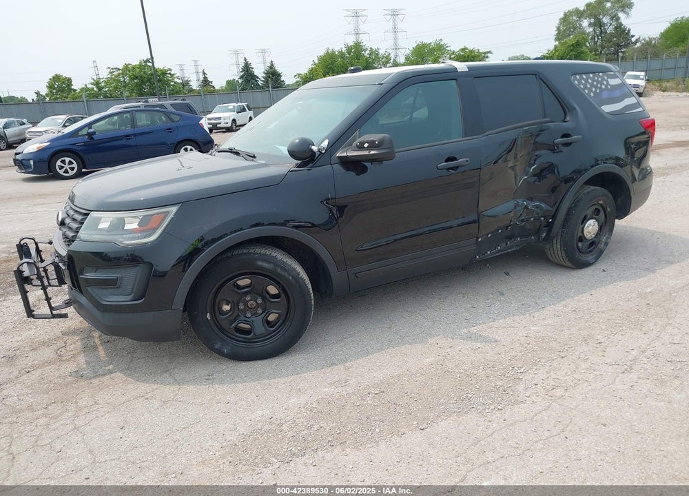2017 FORD POLICE INTERCEPTOR UTILITY VIN: 1FM5K8AR3HGA35979