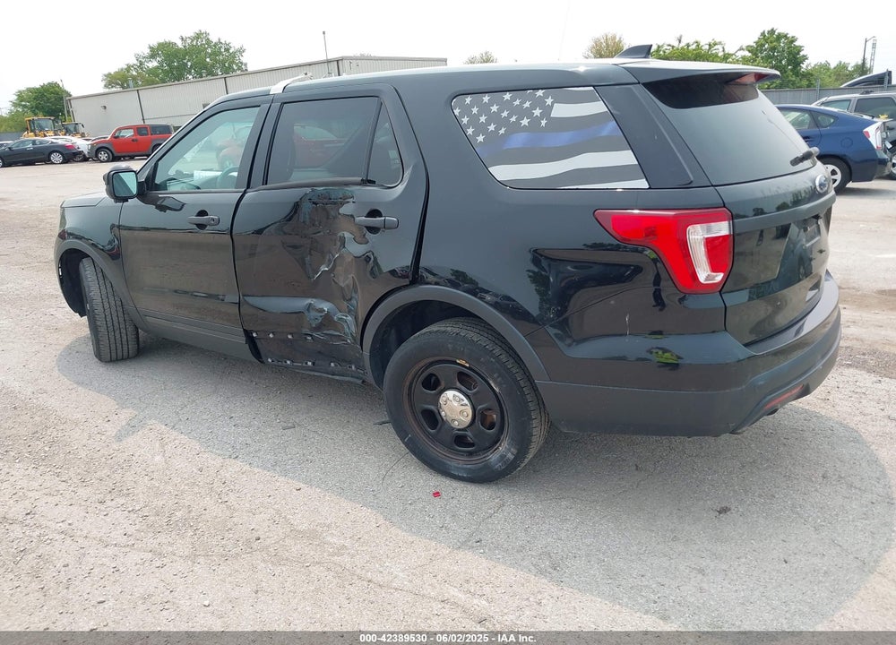 2017 FORD POLICE INTERCEPTOR UTILITY VIN: 1FM5K8AR3HGA35979