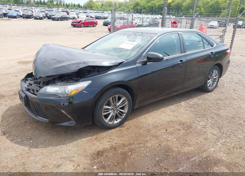 2016 TOYOTA CAMRY SE VIN: 4T1BF1FK1GU243546