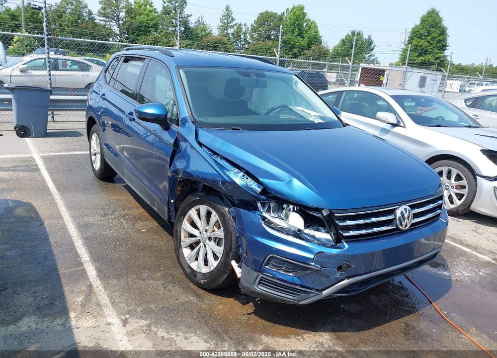 2019 VOLKSWAGEN TIGUAN 2.0T S VIN: 3VV1B7AX0KM122040