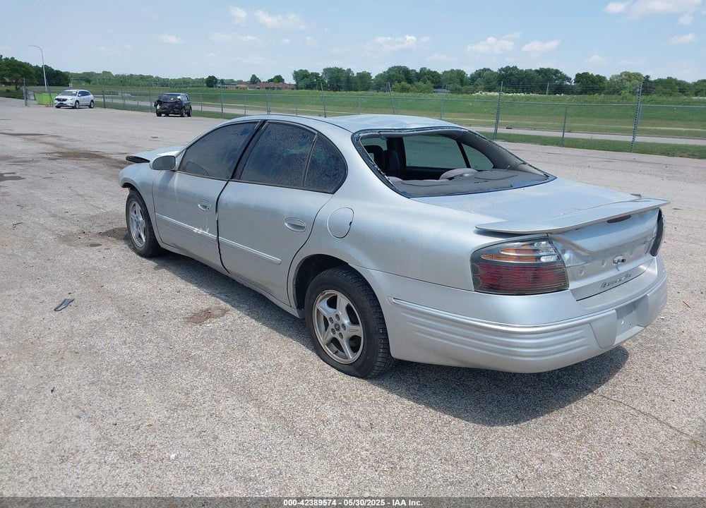 2001 PONTIAC BONNEVILLE SE VIN: 1G2HX54K714248607