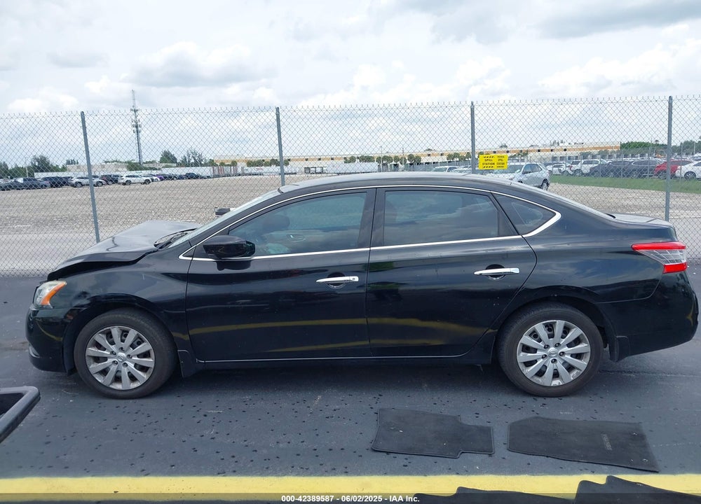 2014 NISSAN SENTRA SV VIN: 3N1AB7AP2EY314347