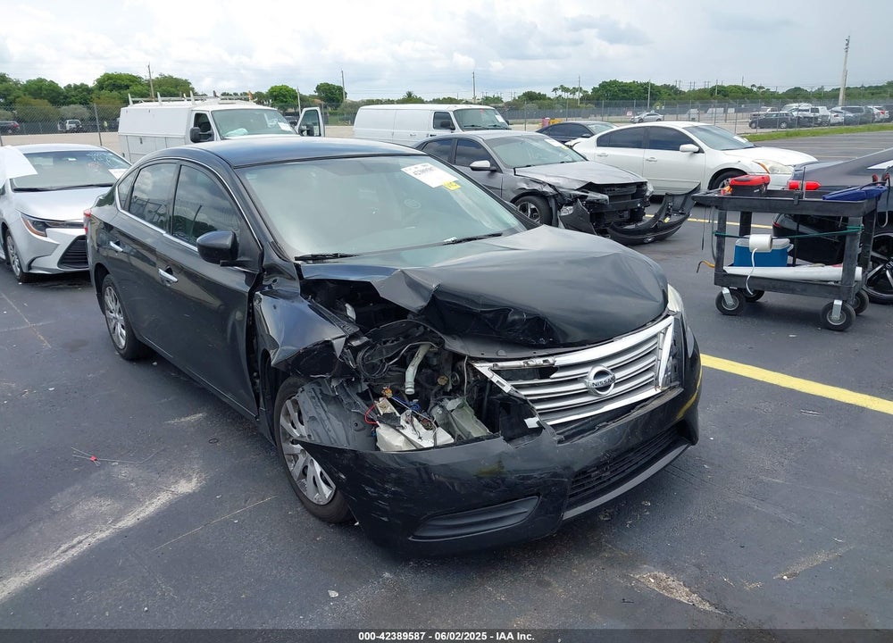 2014 NISSAN SENTRA SV VIN: 3N1AB7AP2EY314347